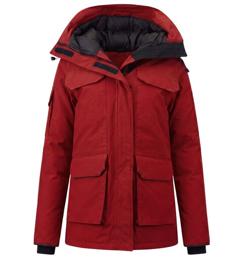 MATOGLA Gewatteerde Jas Dames Halflang - 7603 - Rood