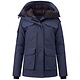 Dames Winterjassen Halflang Gewatteerd - 7603 - Blauw