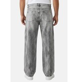 TRUE RISE Baggy Jeans Heren - Oversized Jeans  - Spijkerbroek Heren Volwassenen - YX3606 - Grijs
