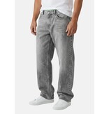 TRUE RISE Baggy Jeans Heren - Oversized Jeans  - Spijkerbroek Heren Volwassenen - YX3606 - Grijs