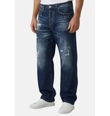 TRUE RISE Baggy Jeans Heren - Oversized Jeans  - Spijkerbroek Heren Volwassenen -JC8138B- Blauw