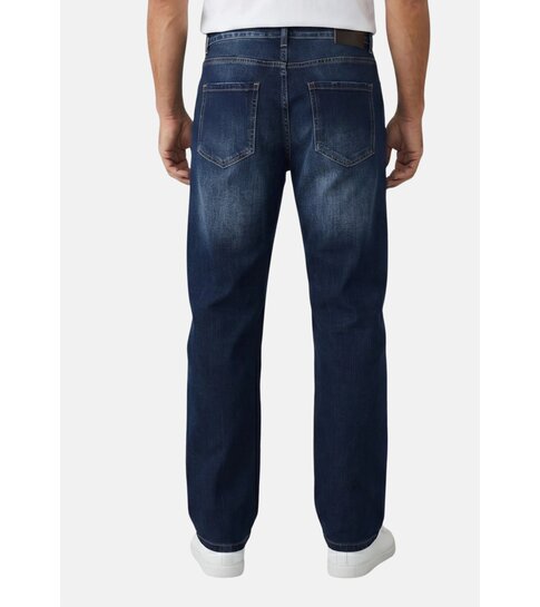 TRUE RISE Baggy Jeans Heren - Oversized Jeans  - Spijkerbroek Heren Volwassenen -JC8138B- Blauw