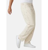 TRUE RISE Baggy Jeans Heren - Oversized Jeans  - Spijkerbroek Heren Volwassenen - Witte Spijkerbroek Heren -378- Wit
