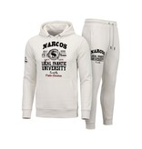 LF Amsterdam Exclusieve Heren Joggingspak - Narcos University - Wit