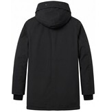 Local Fanatic Lange jas Heren - Heren Winterjassen - LF7169 - Zwart