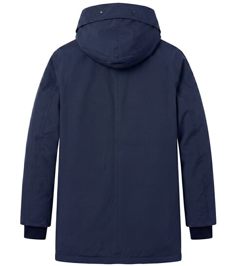 Local Fanatic Lange jas Heren - Heren Winterjassen - LF7169 - Blauw