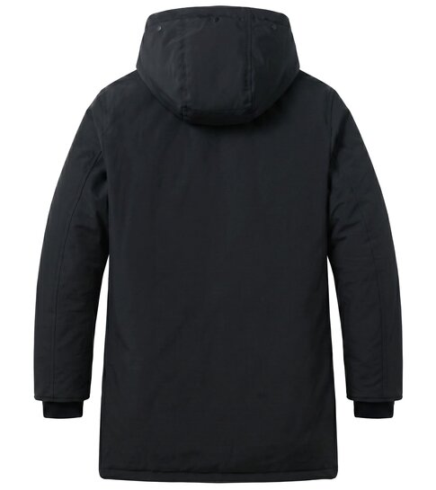 Local Fanatic Parka Heren Winterjas - Heren Winterjas - LF7101 - Zwart