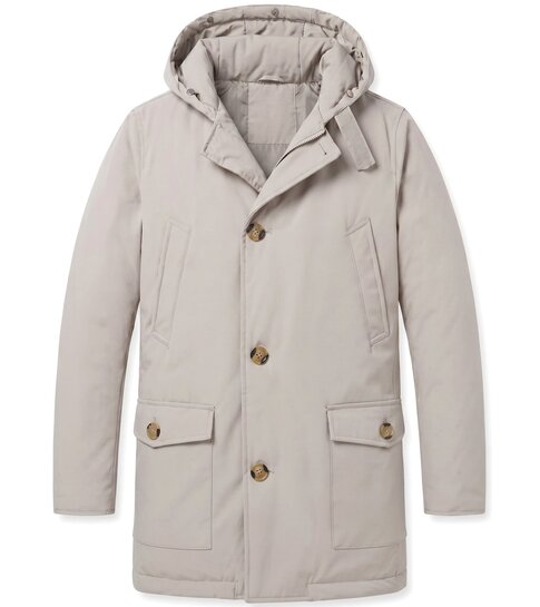 Local Fanatic Parka Heren Winterjas - Heren Winterjas - LF7101 - Beige