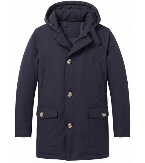 Local Fanatic Parka Heren Winterjas - Heren Winterjas - LF7101 - Blauw