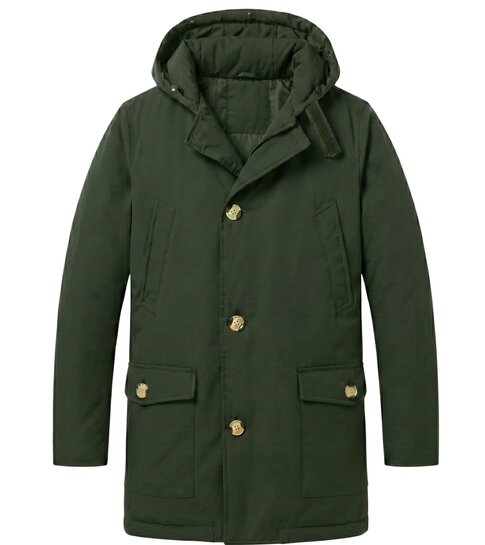 Local Fanatic Parka Heren Winterjas - Heren Winterjas - LF7101 - Groen