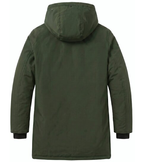 Local Fanatic Parka Heren Winterjas - Heren Winterjas - LF7101 - Groen