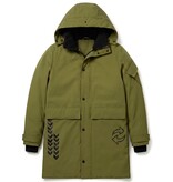 Local Fanatic Lange Jas Heren - Winterjas Heren - LF9803 - Groen