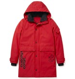 Local Fanatic Lange Jas Heren - Winterjas Heren - LF9803 - Rood