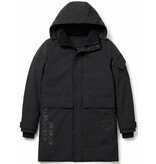 Local Fanatic Lange Jas Heren - Winterjas Heren - LF9803 - Zwart