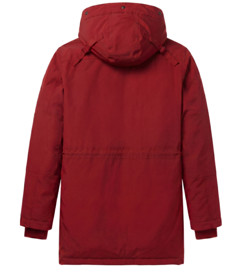 Local Fanatic Parka Heren - Heren Winterjassen Volwassen - LF891 - Rood