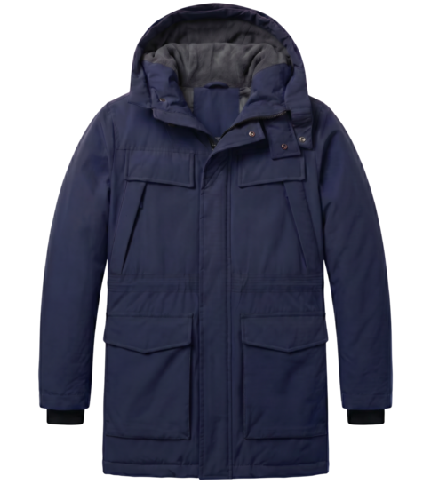 Local Fanatic Parka Heren - Heren Winterjassen Volwassen - LF891 - Blauw