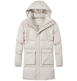 Local Fanatic Lange Puffer Jas Heren - Heren Jas Winter - LF3361 - Beige