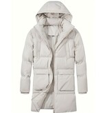 Local Fanatic Lange Puffer Jas Heren - Heren Jas Winter - LF3361 - Beige