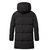 Local Fanatic Lange Puffer Jas Heren - Heren Jas Winter - LF3361 - Zwart