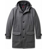 Local Fanatic Trenchcoat Heren - Parka Heren Winterjas - LF8931 - Grijs