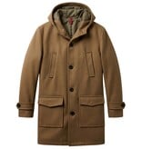 Local Fanatic Trenchcoat Heren - Parka Heren Winterjas - LF8931 - Bruin
