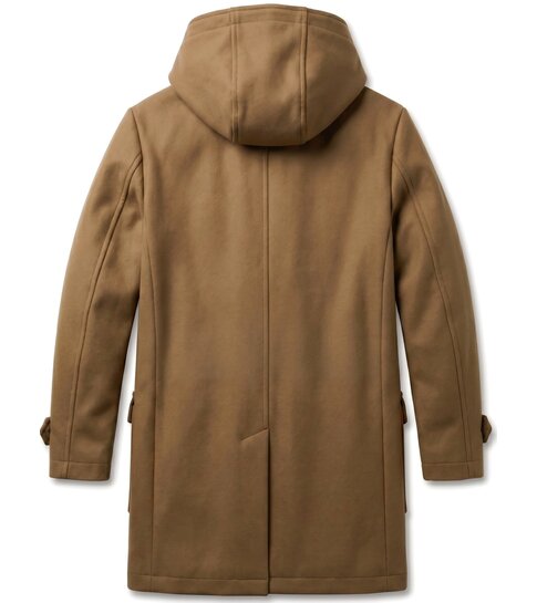 Local Fanatic Trenchcoat Heren - Parka Heren Winterjas - LF8931 - Bruin