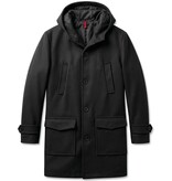Local Fanatic Trenchcoat Heren - Parka Heren Winterjas - LF8931 - Zwart