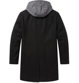 Local Fanatic Mantel Jas Heren - Parka Heren Winterjas - LF807 - Zwart