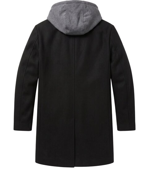 Local Fanatic Mantel Jas Heren - Parka Heren Winterjas - LF807 - Zwart