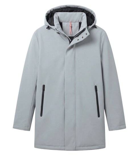 Local Fanatic Parka Heren Winterjas - Herenjas - LF8766 - Wit