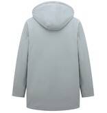 Local Fanatic Parka Heren Winterjas - Herenjas - LF8766 - Wit