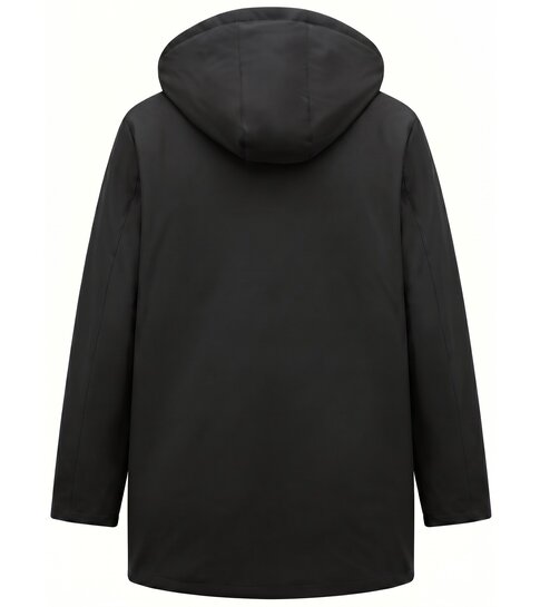 Local Fanatic Parka Heren Winterjas - Herenjas - LF8766 - Zwart