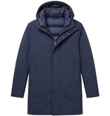 Local Fanatic Winterjas Heren Waterdicht - Lange Jas Heren - LF8518 - Blauw