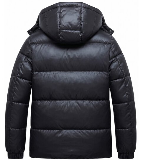 Local Fanatic Puffer Jas Heren - Jassen Heren Winter - 8055 - Zwart