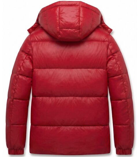Local Fanatic Puffer Jas Heren - Jassen Heren Winter - 8055 - Rood