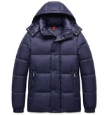 Local Fanatic Puffer Jas Heren - Jassen Heren Winter - 8055 - Donker Blauw