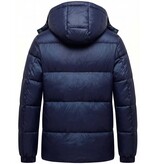 Local Fanatic Puffer Jas Heren - Jassen Heren Winter - 8055 - Donker Blauw