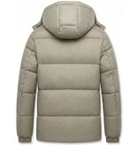 Local Fanatic Puffer Jas Heren - Jassen Heren Winter - 8055 - Beige