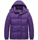 Local Fanatic Puffer Jas Heren - Jassen Heren Winter - 8055 - Paars