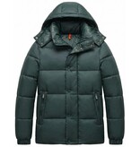 Local Fanatic Puffer Jas Heren - Jassen Heren Winter - 8055 - Groen