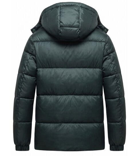 Local Fanatic Puffer Jas Heren - Jassen Heren Winter - 8055 - Groen