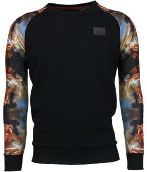 Local Fanatic Mythologie Arm Motief - Sweater - Zwart