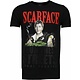 Scarface Boss - Rhinestone T-shirt - Zwart