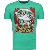 Local Fanatic Poppin Stewie - T-shirt - Turquoise