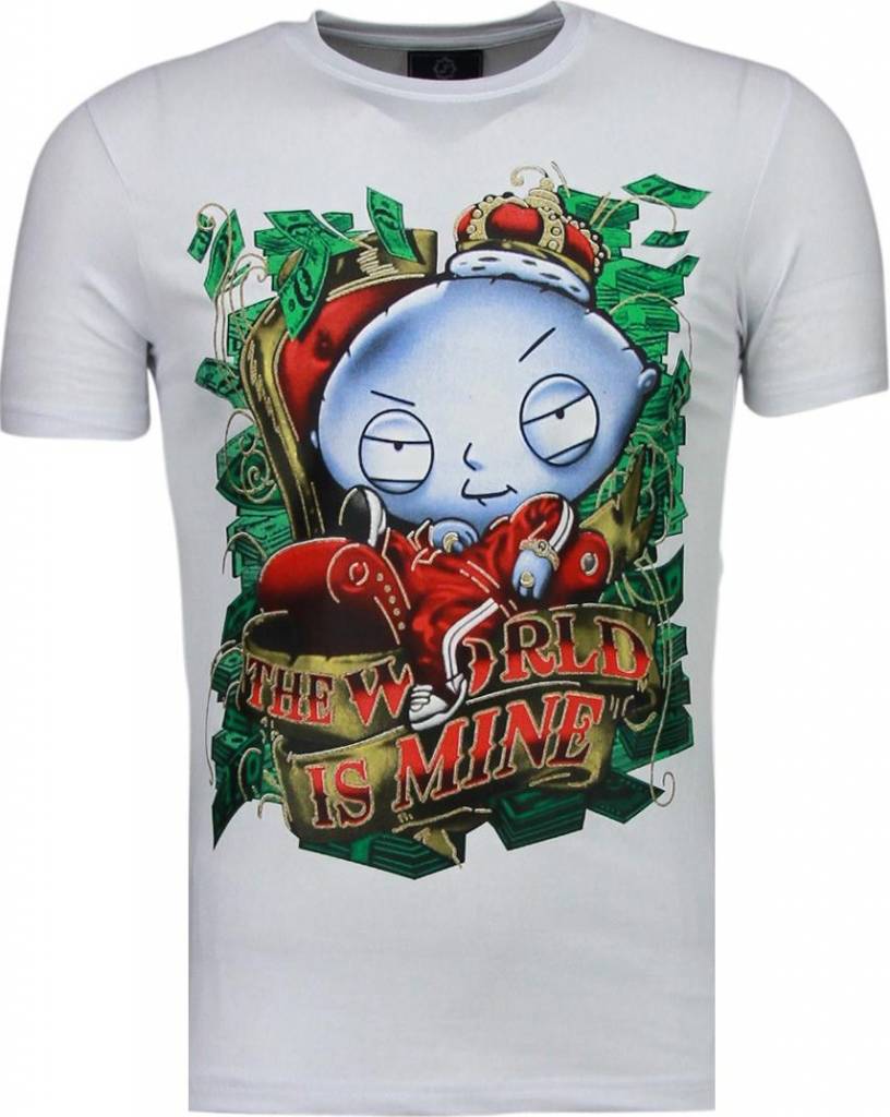 Mascherano Rich Stewie T Shirt Wit mascherano kopen in de aanbieding