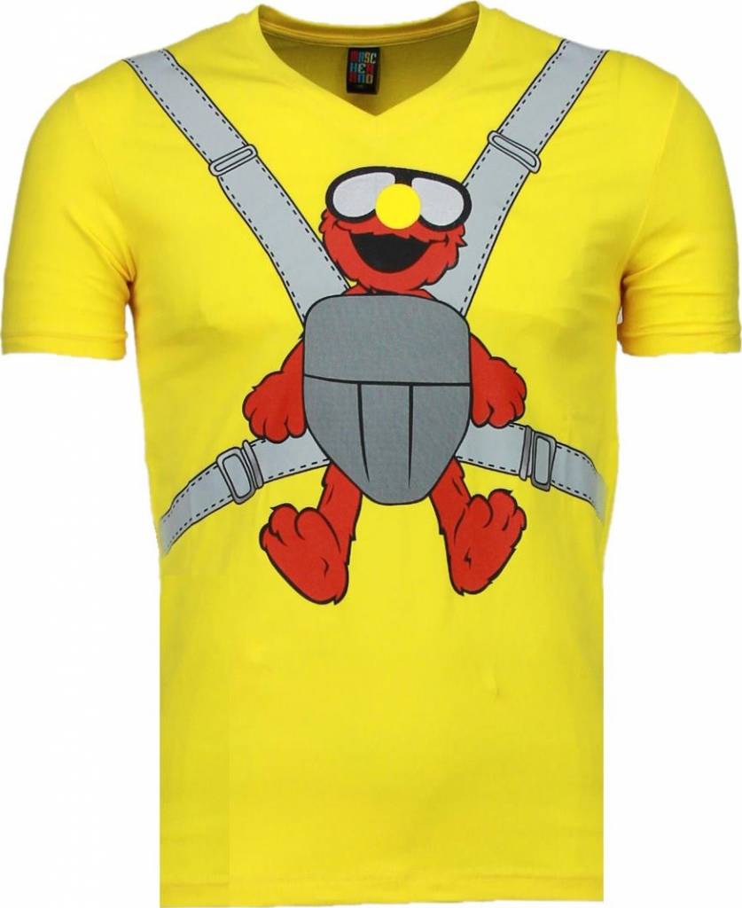 Mascherano Baby Bear T Shirt Geel mascherano kopen in de aanbieding