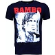 Rambo - Rhinestone T-shirt - Navy
