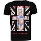 God Save Playtoy - Rhinestone T-shirt - Zwart
