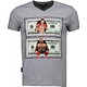 Golden Boy vs Iron Mike - T-shirt - Grijs