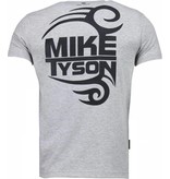 Local Fanatic Mike Tyson Tribal - T-shirt - Grijs